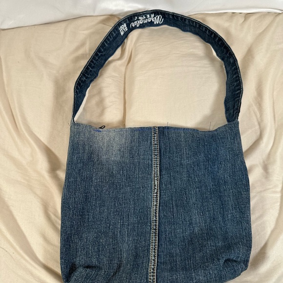 Wrangler Custom Handmade Denim Reworked Handbag - Picture 16 of 16